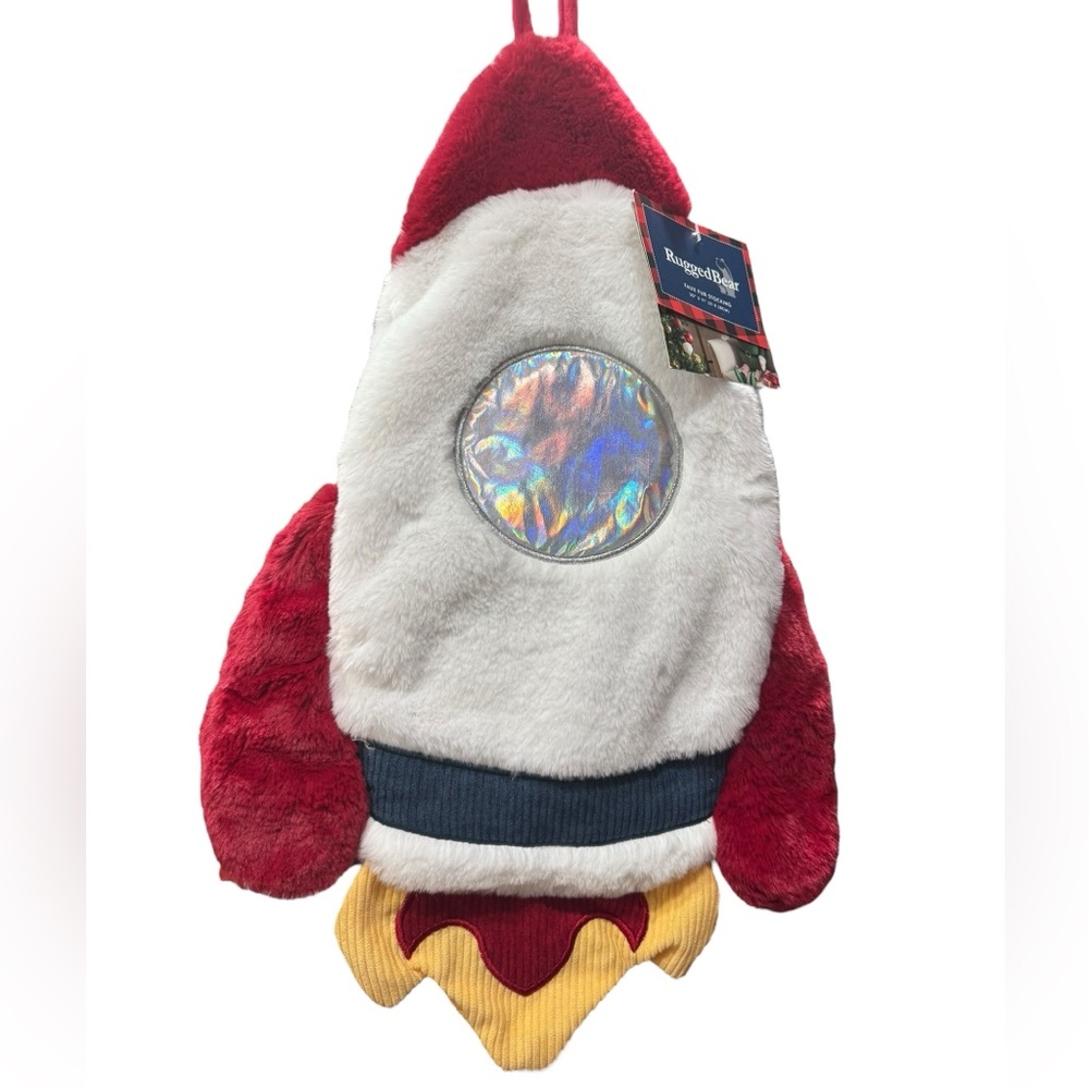 **FREE SHIPPING** NWT ROCKET CHRISTMAS STOCKING